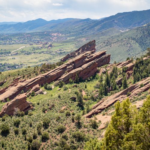 Red Rocks Amphitheater from Matthew/Winters trail